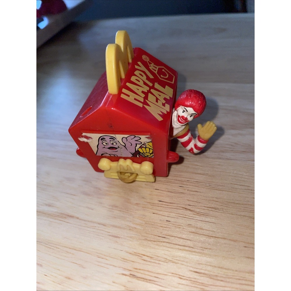 Mcdonalds Happy Birthday Ronald Mcdonald Train Car Happy Meal Toy #1 VTG 1994 - Picture 1 of 6